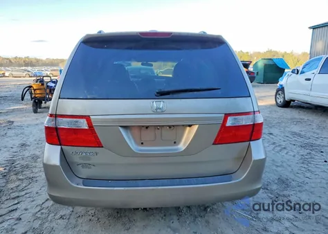 2007 Honda Odyssey Exl from USA, damaged, VIN 5FNRL38797B133398